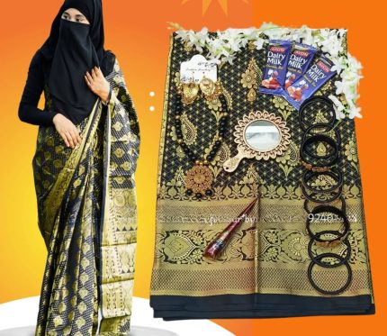 Black Saree combos