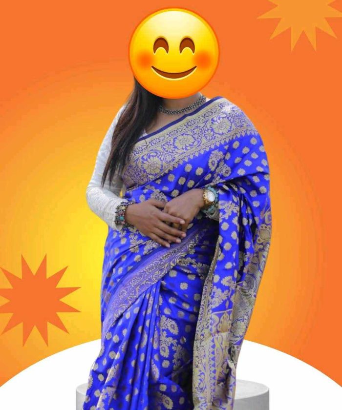🌌 Blue Japanese Katan 🌌 স্নিগ্ধ নীল, মসৃণ ছোঁয়া, চোখে প্রশান্তি সকাল থেকে সন্ধ্যা — পরার জন্য পারফেক্ট ☁️💫 - Image 2