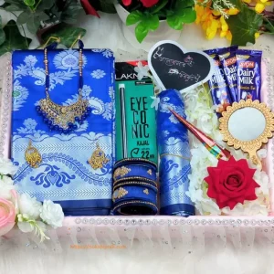 🇯🇵✨ জাপানি লাইট কাতান শাড়ি 👗 + মেচিং ব্লাউজ পিস 👚 (কম্বো প্যাকেজ